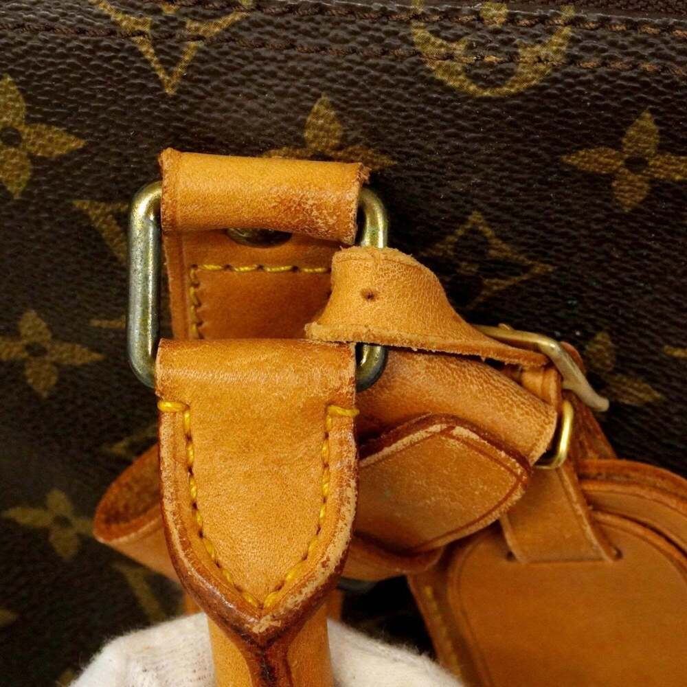 LOUIS VUITTON Brown Monogram Keepall 55 Boston Bag - Picture 7 of 16